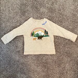Play by Little Sleepies Happy Campers “stay wild” sweatshirt